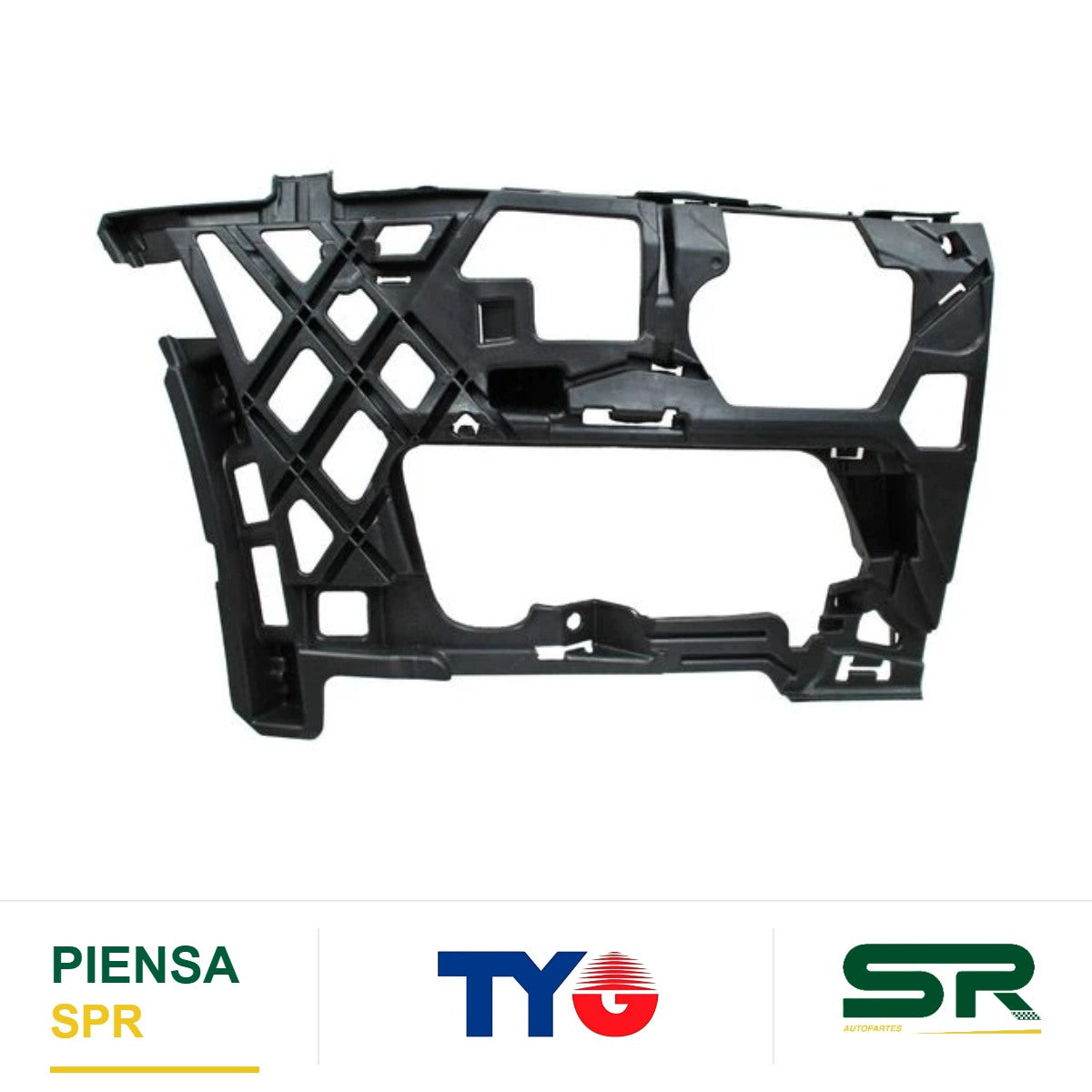 GUÍA FASCIA DELANTERA FASCIA SOPORTE PARA DELANTERA DERECHA VOLKSWAGEN GOLF 2015-2017 DE NIEBLA TYG