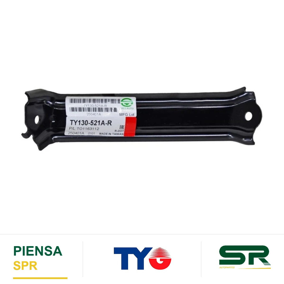 GUÍA FASCIA TRASERA DERECHA TOYOTA TACOMA 2024-2026 TYG