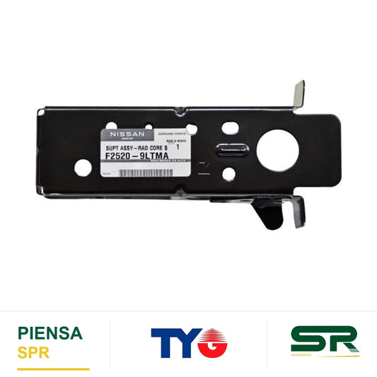 MARCO RADIADOR DERECHO NISSAN VERSA 2012-2019 / V-DRIVE 2020-2024 SOPORTE LAT 674 TYG