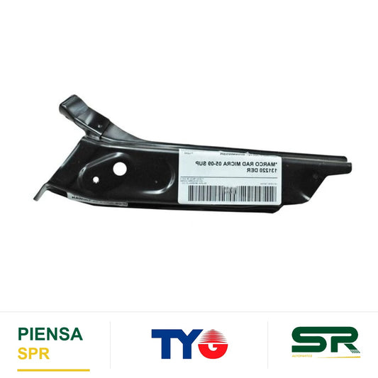 MARCO RADIADOR IZQUIERDO SUPERIOR NISSAN MICRA 2005-2007 TYG