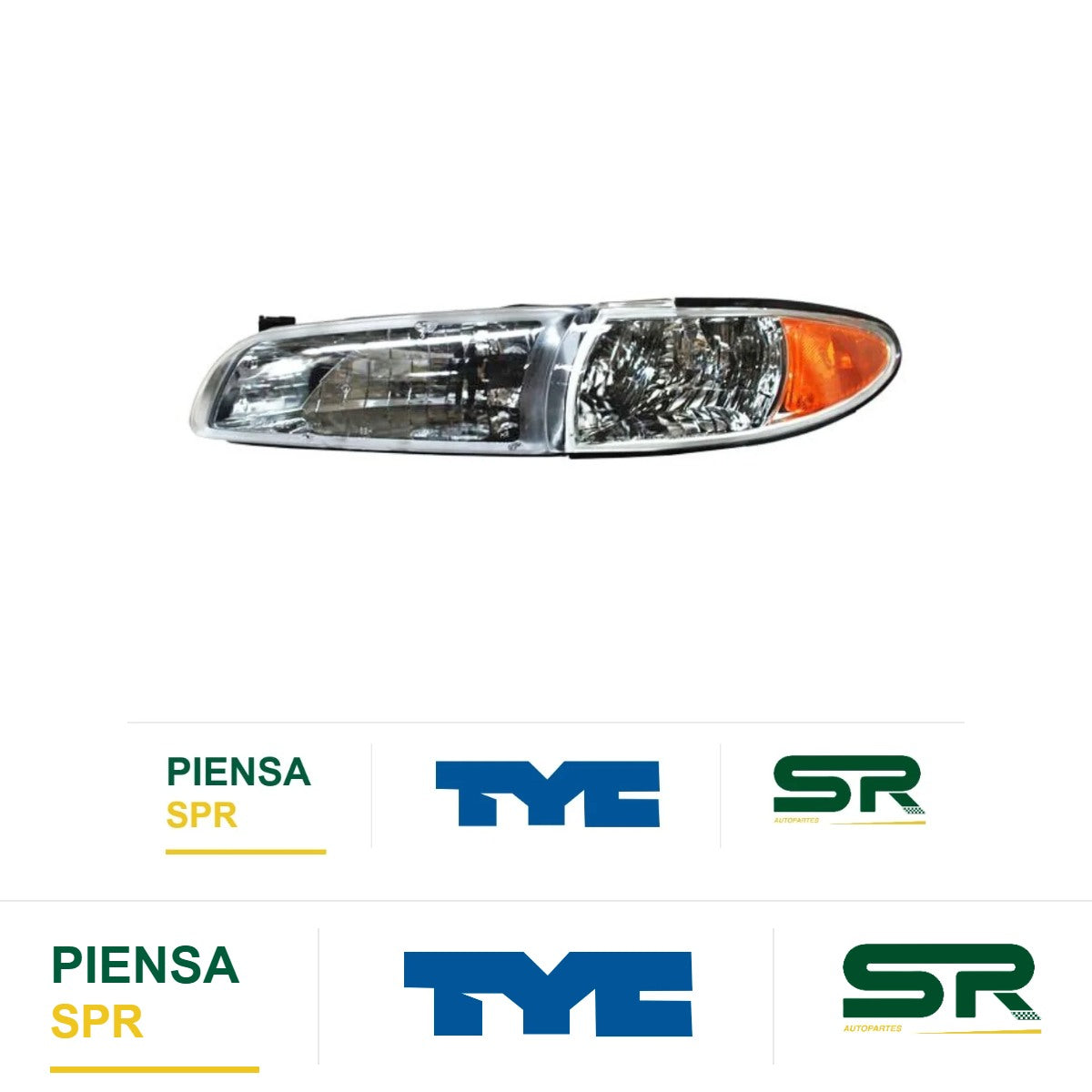 FARO IZQUIERDO CON CUARTO LATERAL GRAND PRIX C CUARTO 1997 2002 TYC 20 5122 09 1N