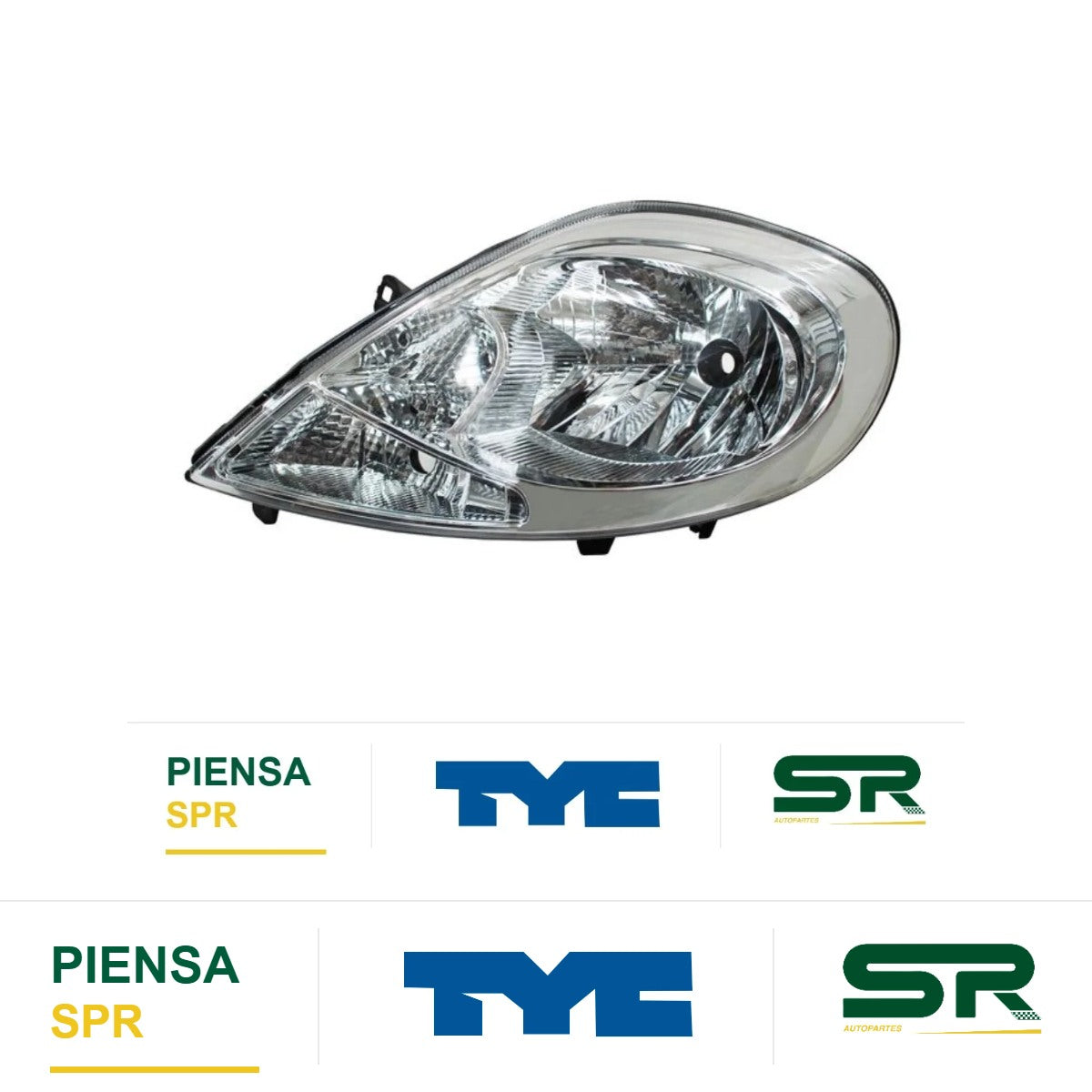 FARO IZQUIERDO CON CUARTO LATERAL TRAFIC CUARTO BCO 2007 2014 TYC 20 B100 A5 2B