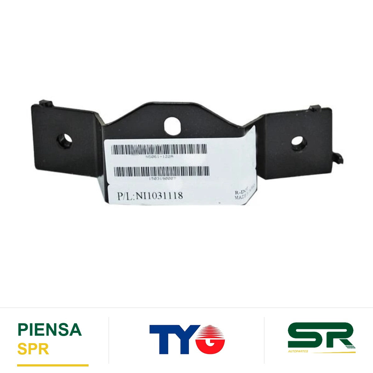 GUÍA FASCIA DELANTERA NISSAN ALTIMA 2013-2016 SUPERIOR AMBOS LADOS TYG