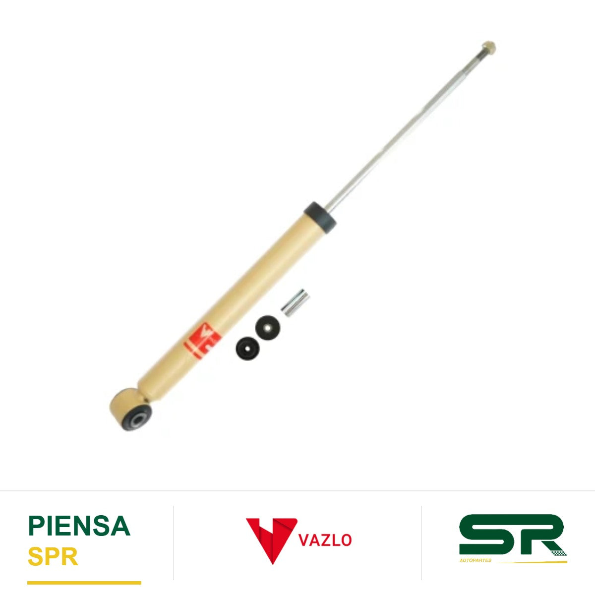 AMORTIGUADOR TRASERO AMBOS LADOS CON GAS NITRÓGENO RENAULT LOGAN 2015-2019 RENAULT SANDERO 2017-2020 RENAULT STEPWAY 2020-2023 VAZLO