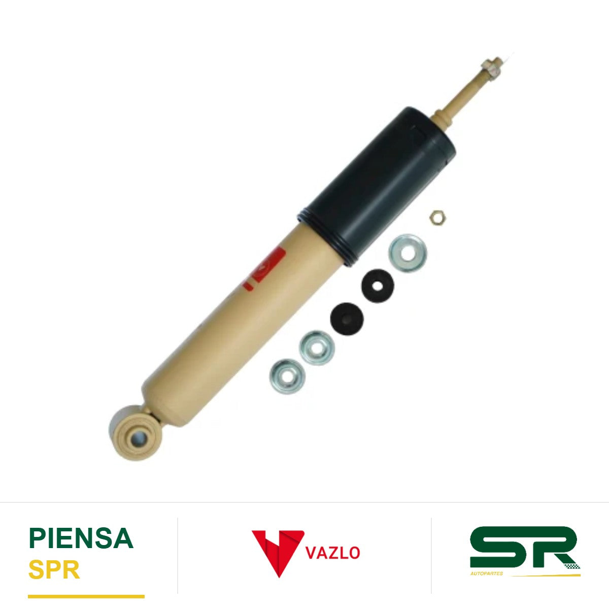 AMORTIGUADOR DELANTERO AMBOS LADOS CON GAS NITRÓGENO DATSUN PICKUP 1980-1983 NISSAN FRONTIER 2003-2004 VAZLO