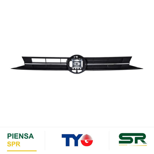 PARRILLA CROMADA VOLKSWAGEN VIRTUS 2020-2022 FILO CERRADA TYG