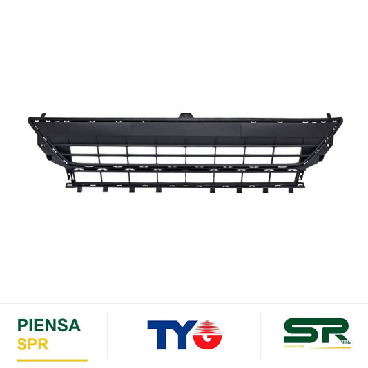 PARRILLA CON MOLDURA NEGRA CENTRAL VOLKSWAGEN VIRTUS 2020-2022 TYG