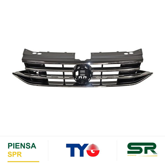 PARRILLA CON MOLDURA CROMADA VOLKSWAGEN TIGUAN 2022-2024 TYG