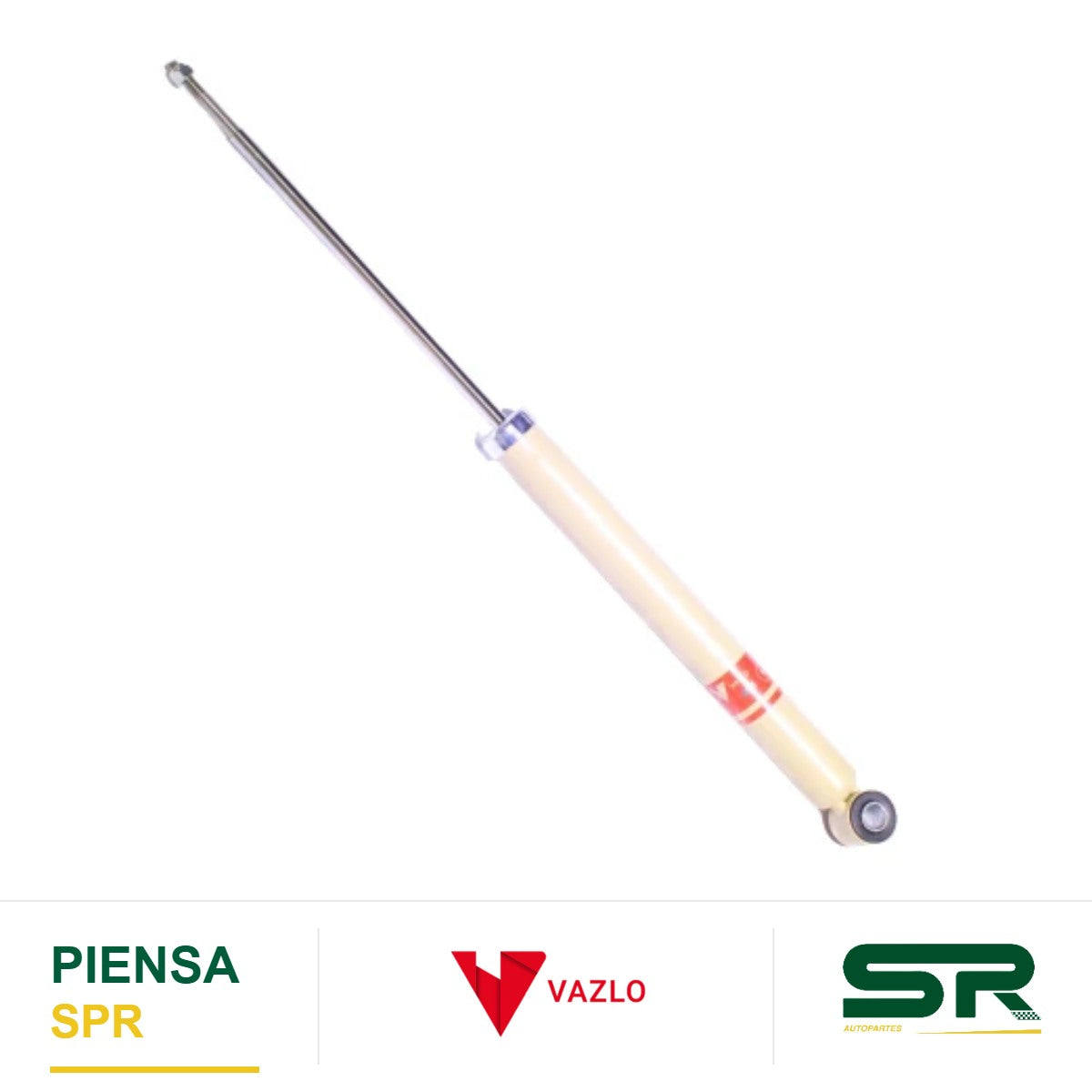 AMORTIGUADOR TRASERO AMBOS LADOS CON GAS NITRÓGENO TOYOTA ECHO 2000-2005 TOYOTA YARIS 2004-2005 VAZLO