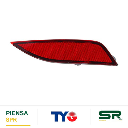 REFLEJANTE VOLKSWAGEN TRASERO VIRTUS 2023 2025 DERECHO TYG CUVVI23R