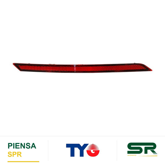 REFLEJANTE VOLKSWAGEN TRASERO VENTO 2016 2020 LINEA ANTERIOR IZQUIERDO TYG 17 A858 00 6B