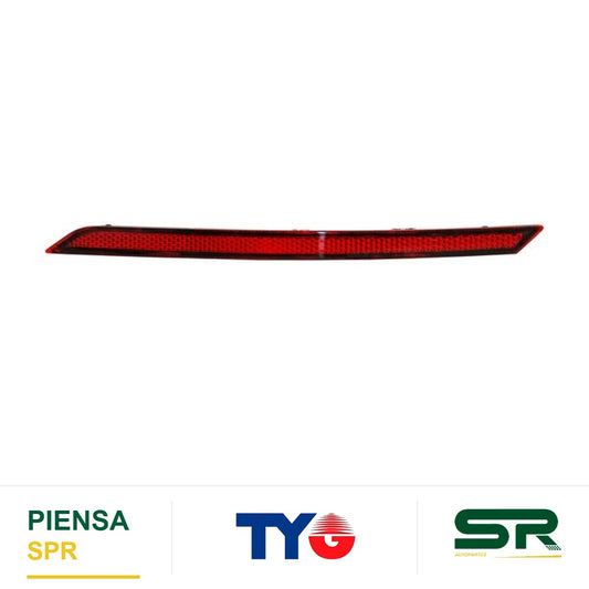 REFLEJANTE VOLKSWAGEN TRASERO VENTO 2016 2020 LINEA ANTERIOR DERECHO TYG 17 A857 00 6B