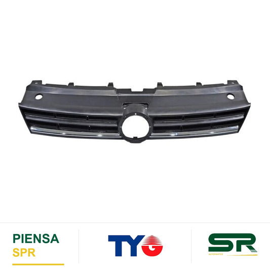 PARRILLA FILO CROMADO CENTRAL VOLKSWAGEN POLO 2015-2020 1 LÍNEA 842 28902 TYG