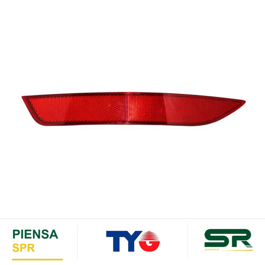 REFLEJANTE VOLKSWAGEN TRASERO JETTA BICENTENARIO GLI 2011 2014 537 IZQUIERDO TYG CUVJE11TGL