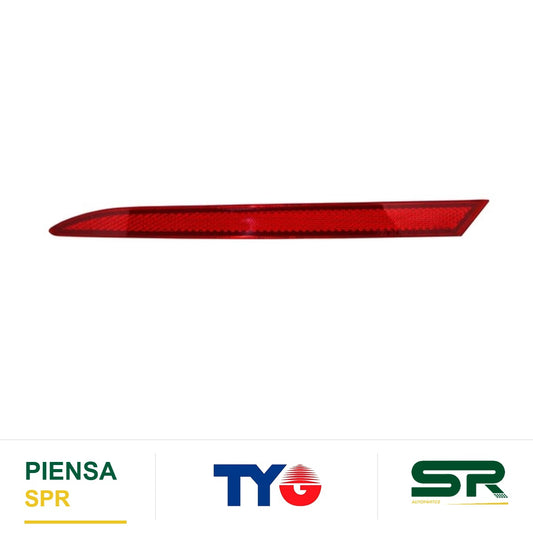 REFLEJANTE VOLKSWAGEN TRASERO JETTA BICENTENARIO 2011 2014 IZQUIERDO TYG CUVJE11L