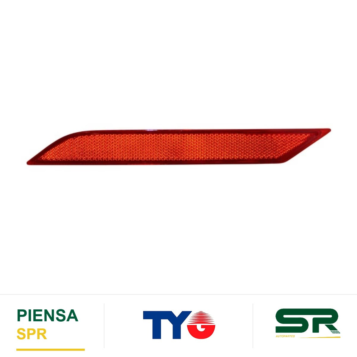 REFLEJANTE VOLKSWAGEN TRASERO GOL 2017 2020 5P IZQUIERDO TYG 17 B086 00 6B