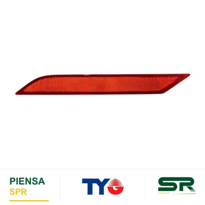 REFLEJANTE VOLKSWAGEN TRASERO GOL 2017 2020 5P IZQUIERDO TYG 17 B086 00 6B