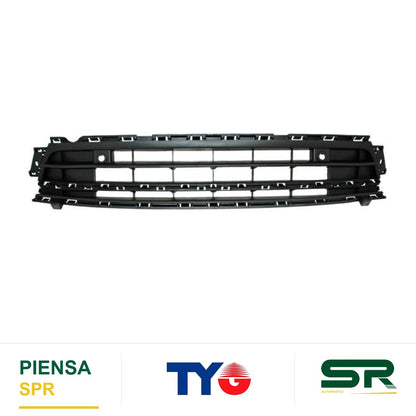 PARRILLA CENTRAL DE FASCIA CON HOYO PARA SENSOR VOLKSWAGEN JETTA BICENTENARIO 2015-2018 TYG