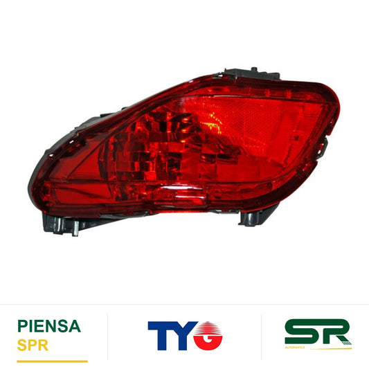 REFLEJANTE TOYOTA TRASERO YARIS S 17 5P IZQUIERDO TYG 19 C512 00 1N