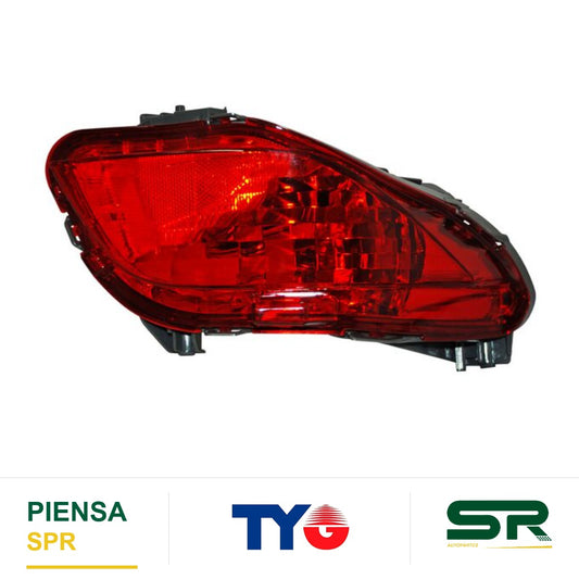 REFLEJANTE TOYOTA TRASERO YARIS S 17 5P DERECHO TYG 19 C511 00 1N