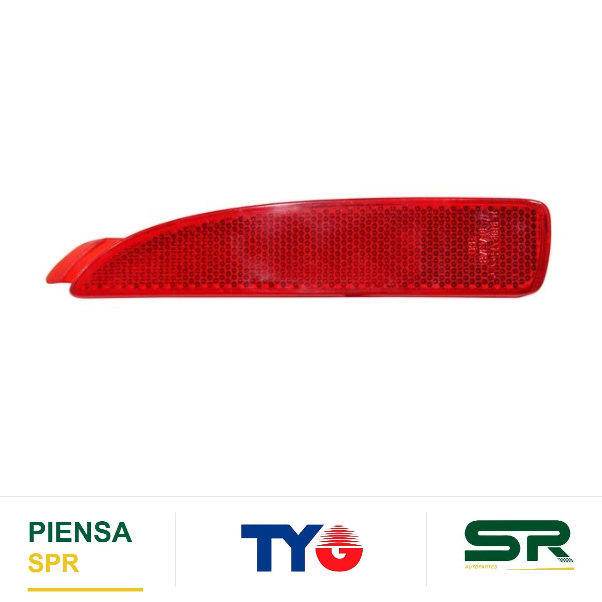 REFLEJANTE TOYOTA TRASERO YARIS R 2016 2020 MAZDA 2 19 4P IZQUIERDO TYG 17 5620 00 1N