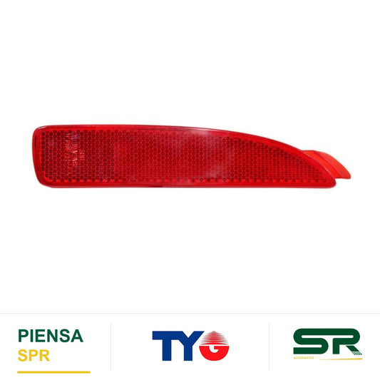 REFLEJANTE TOYOTA TRASERO YARIS R 2016 2020 MAZDA 2 19 4P DERECHO TYG 17 5619 00 1N