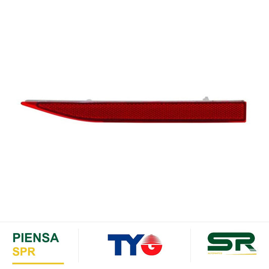 REFLEJANTE TOYOTA TRASERO YARIS 2023 2025 4P 260320 TLD DERECHO TYG CUTYA234TR