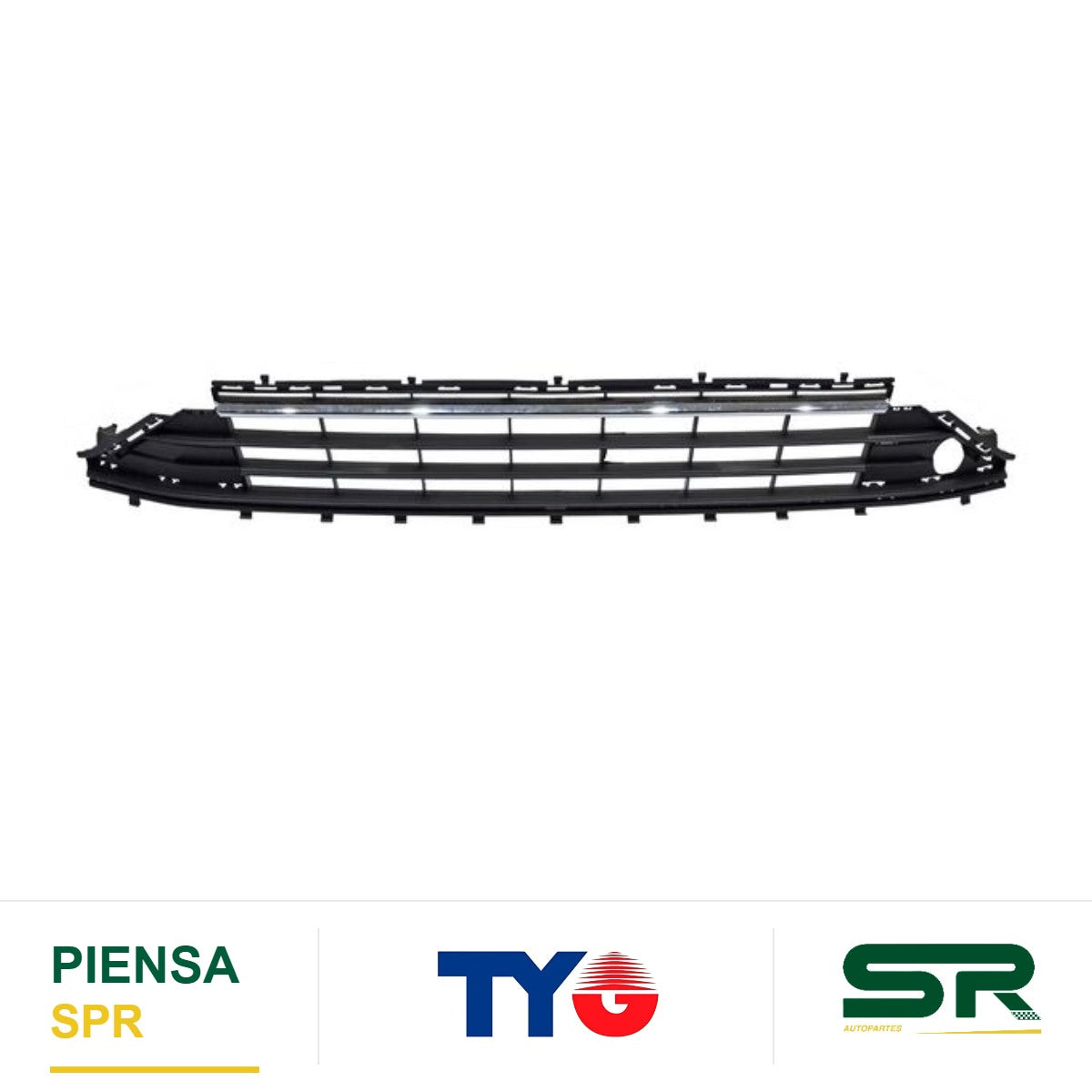 PARRILLA CENTRAL CROMADA VOLKSWAGEN GOLF 2018-2021 TYG