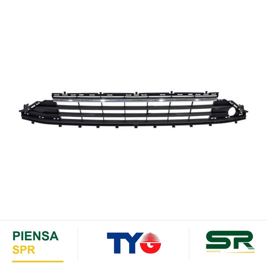 PARRILLA CROMADA CENTRAL VOLKSWAGEN GOLF 2018-2021 C / FILOS 842 TYG