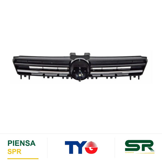 PARRILLA CON MOLDURA NEGRA VOLKSWAGEN GOLF 2015-2017 F / CROMADO TYG