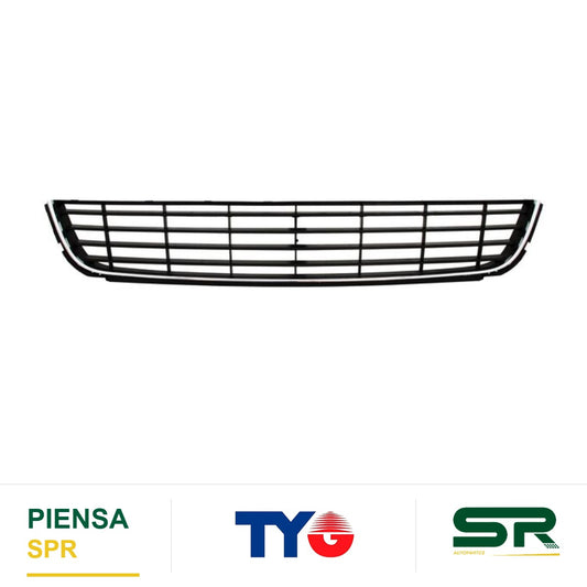 PARRILLA FILO CROMADO CENTRAL VOLKSWAGEN GOLF 2009-2014 DE FASCIA 842 TYG