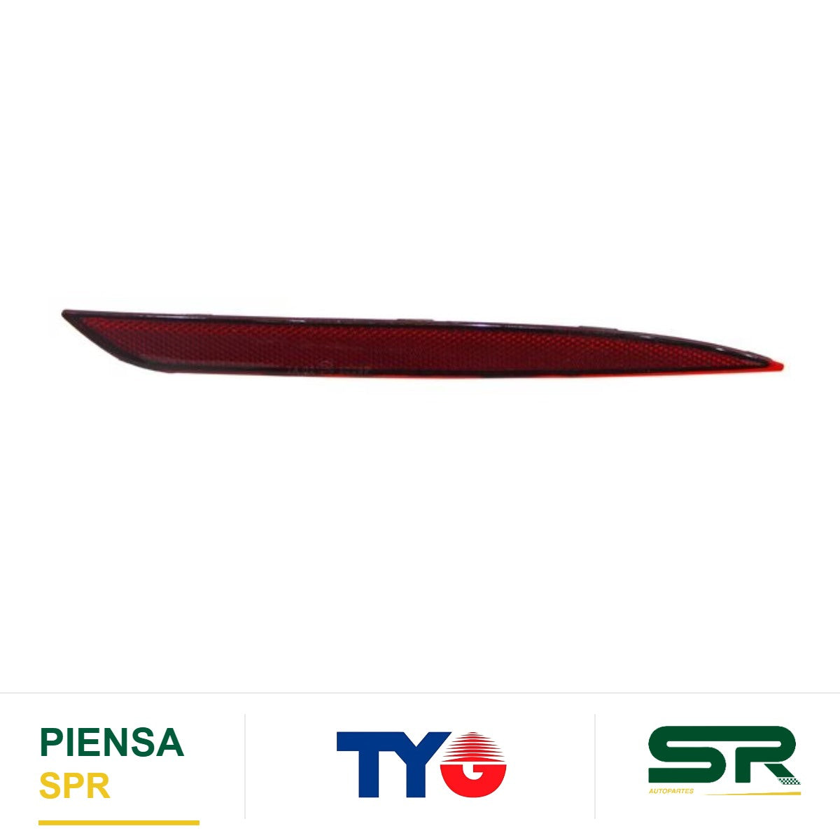 REFLEJANTE TESLA TRASERO TESLA MOD Y 2020 2025 260306 DERECHO TYG CUTMY20TR