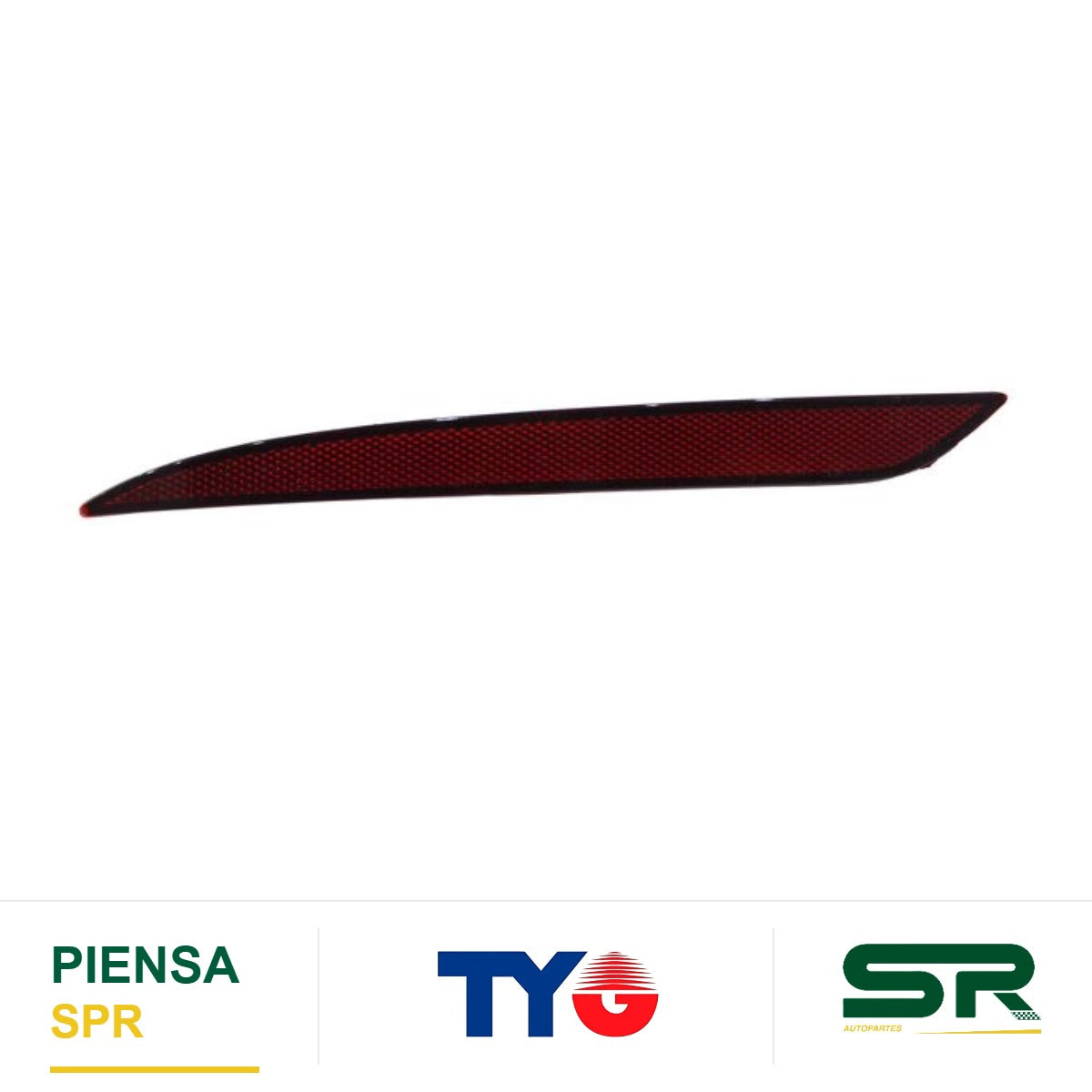 REFLEJANTE TESLA TRASERO TESLA MOD 3 2017 2023 260306 IZQUIERDO TYG CUTM317TL