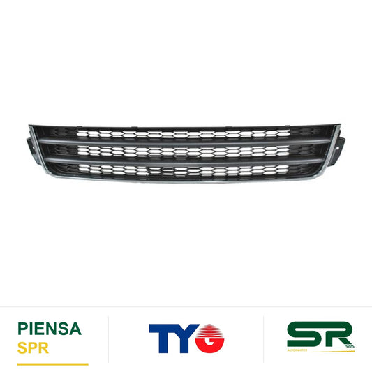 PARRILLA FILO CROMADO CENTRAL VOLKSWAGEN GOL 2008-2012 28905 TYG