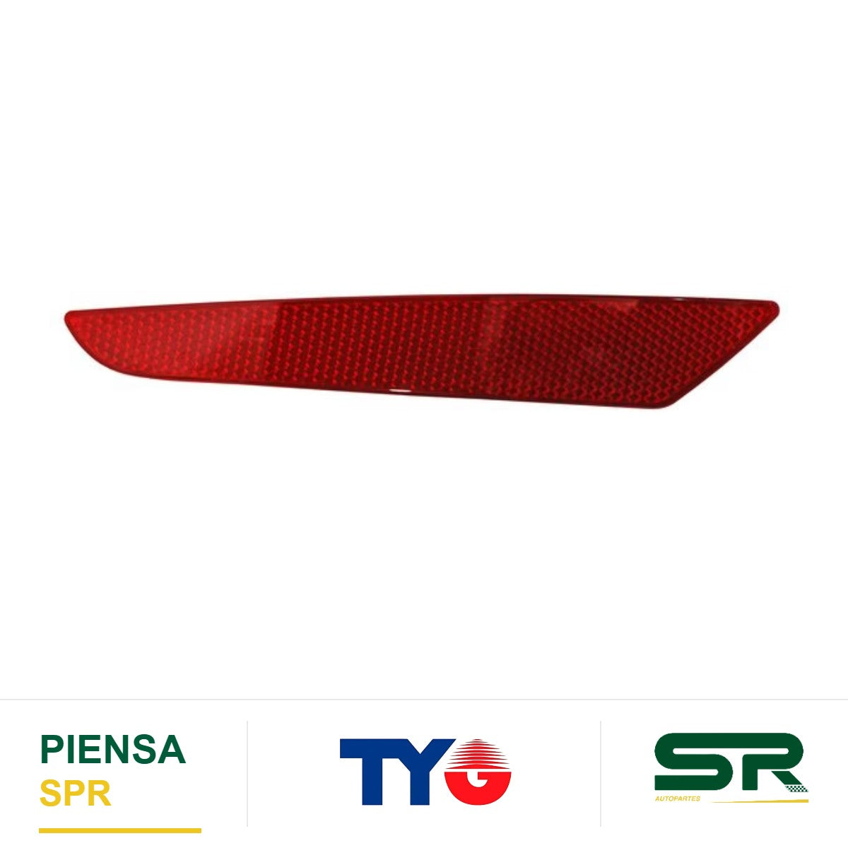 REFLEJANTE SEAT TRASERO LEON 2014 2016 2252 IZQUIERDO TYG CUSLE14TL