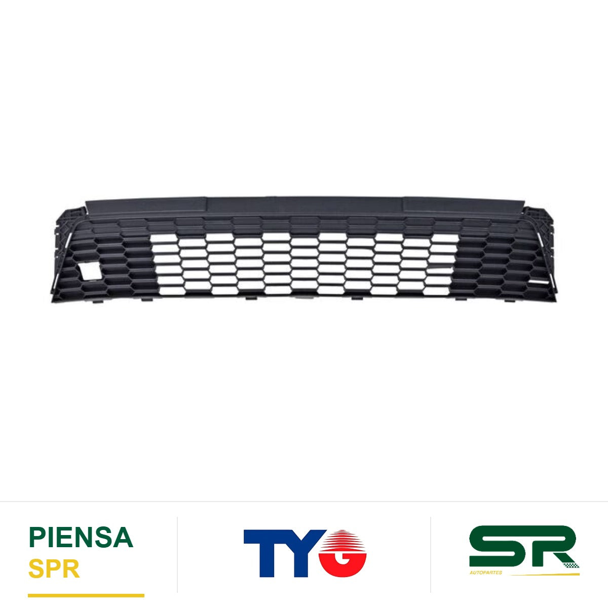 PARRILLA CENTRAL DE FASCIA VOLKSWAGEN CROSSFOX 2011-2015 TYG