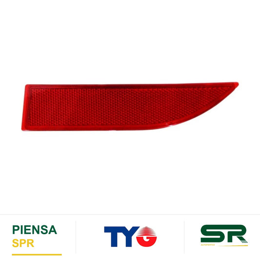 REFLEJANTE RENAULT TRASERO LOGAN 2016 2019 2023 2024 IZQUIERDO TYG CURLO23TL