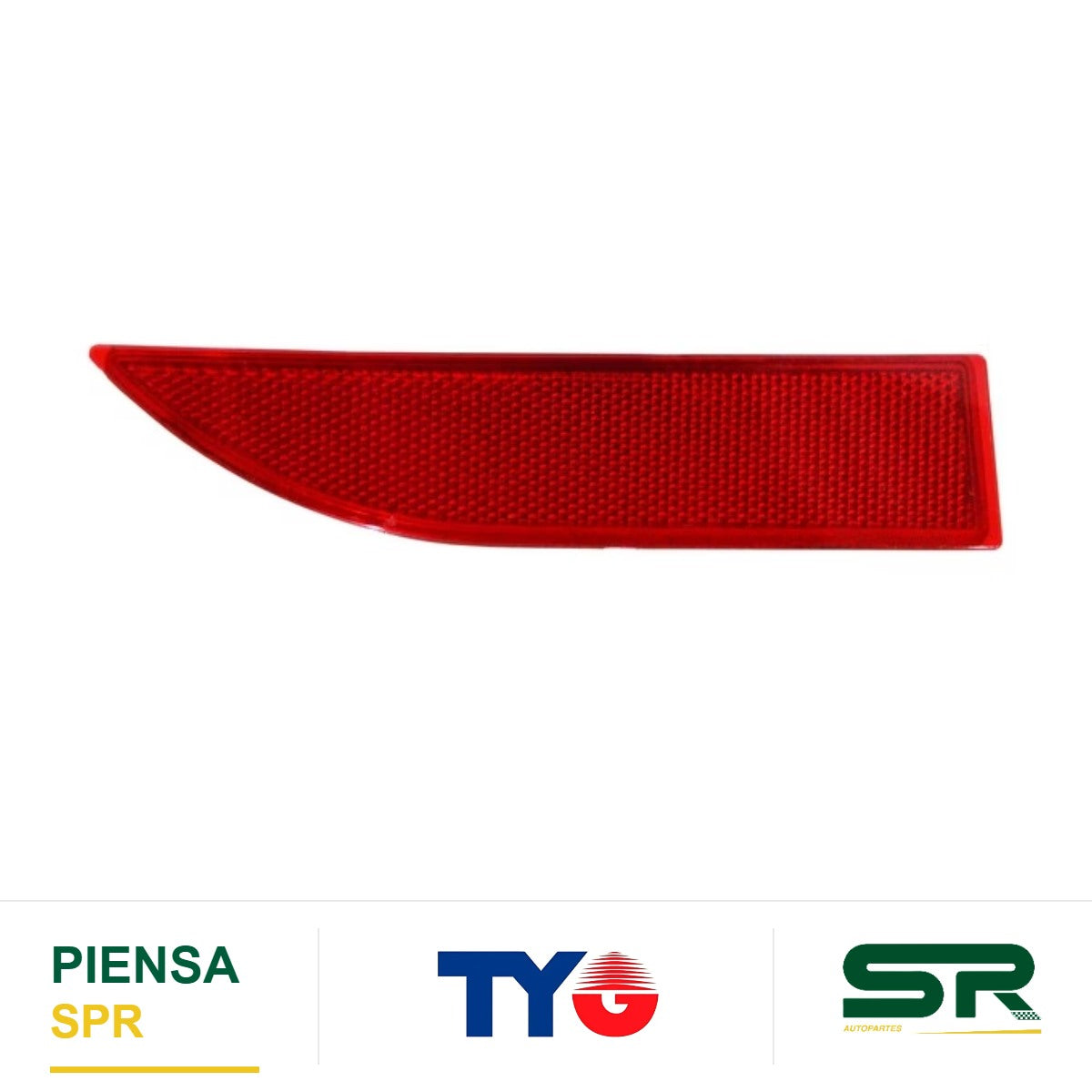 REFLEJANTE RENAULT TRASERO LOGAN 2016 2019 2023 2024 DERECHO TYG CURLO23TR