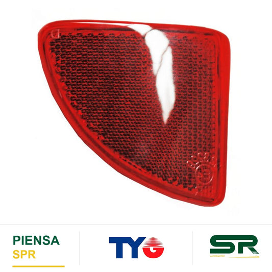REFLEJANTE RENAULT TRASERO KANGOO 2009 2018 ECOCN IZQUIERDO TYG 17 A1720012B3