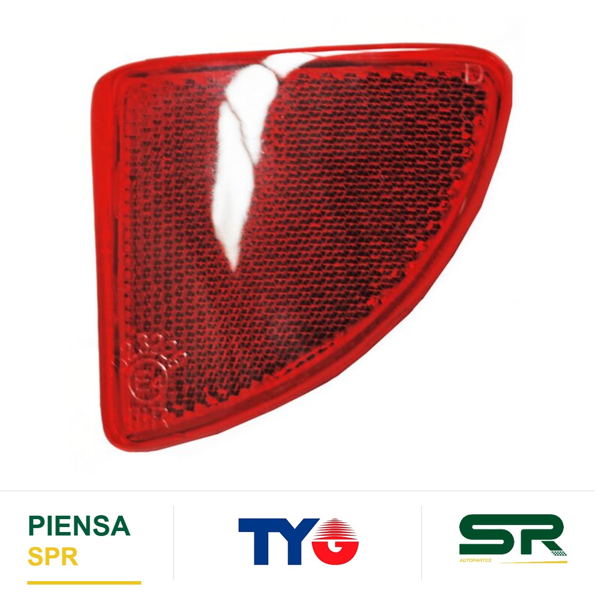 REFLEJANTE RENAULT TRASERO KANGOO 2009 2018 ECOCN DERECHO TYG 17 A1710012B3