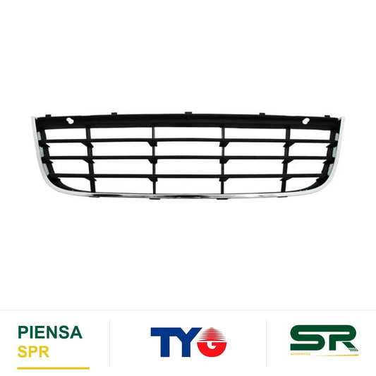 PARRILLA CON MOLDURA CROMADA VOLKSWAGEN BORA 2006-2010 DE FASCIA CENTR 842 464 28903 TYG