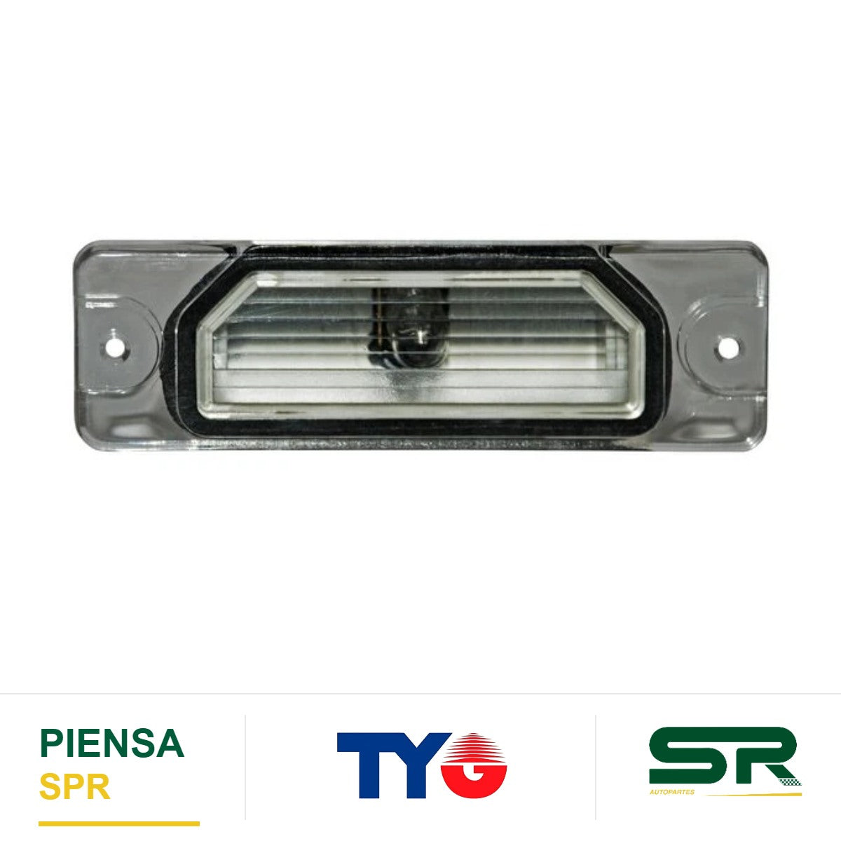 REFLEJANTE NISSAN LUZ DE PLACA TSURU III 1992 2017 897 678 70 04 TYG 905NSTS92T