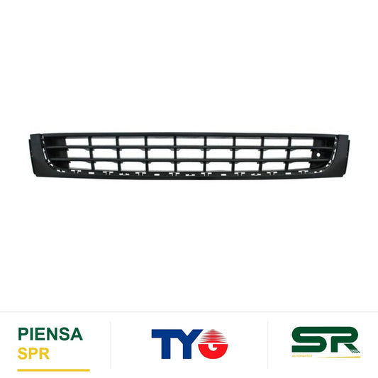 PARRILLA SIN MOLDURA CROMADA CENTRAL VOLKSWAGEN AMAROK 2011-2017 DE FASCIA TYG