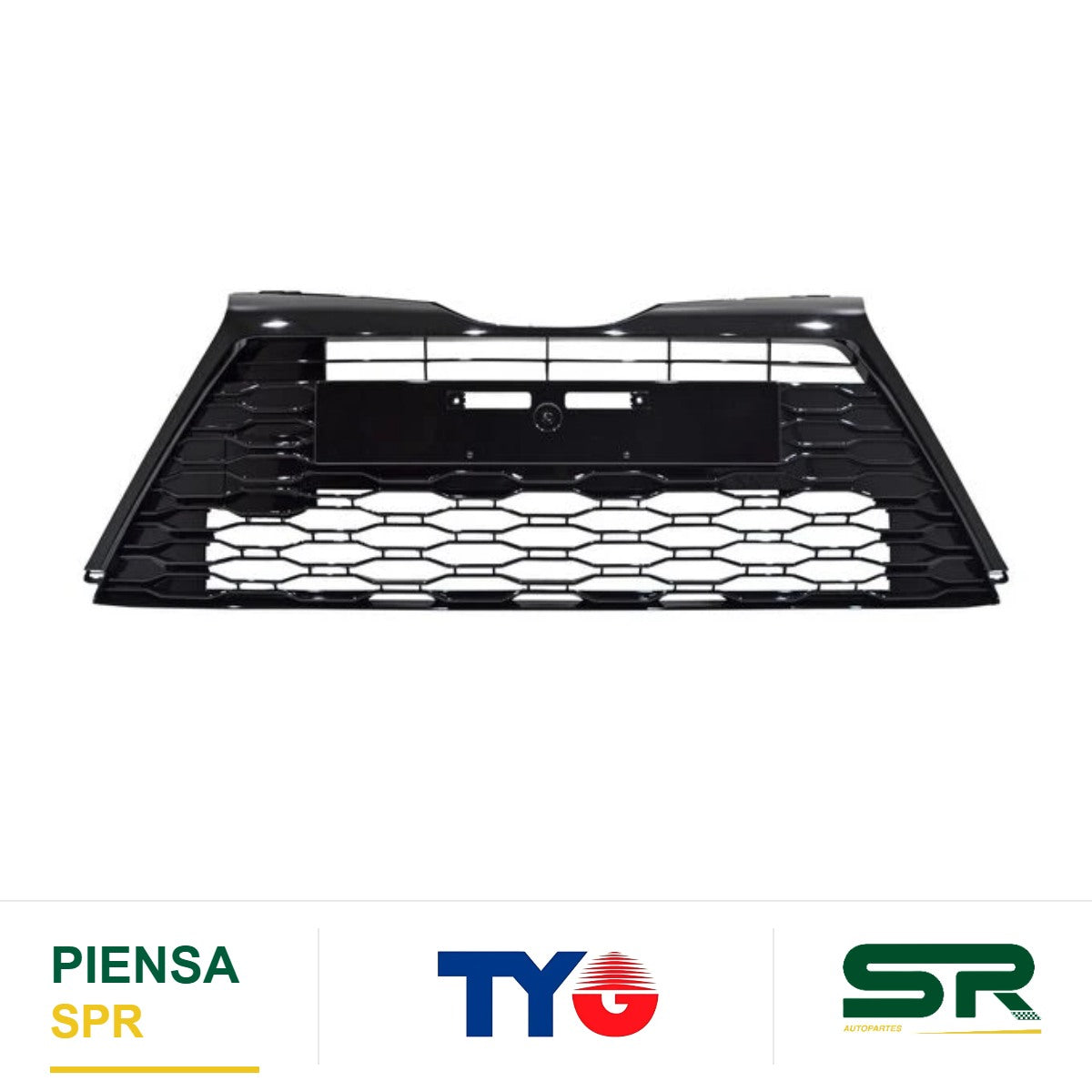 PARRILLA CENTRAL DE FASCIA 5 PUERTAS TOYOTA YARIS 2021-2022 TYG
