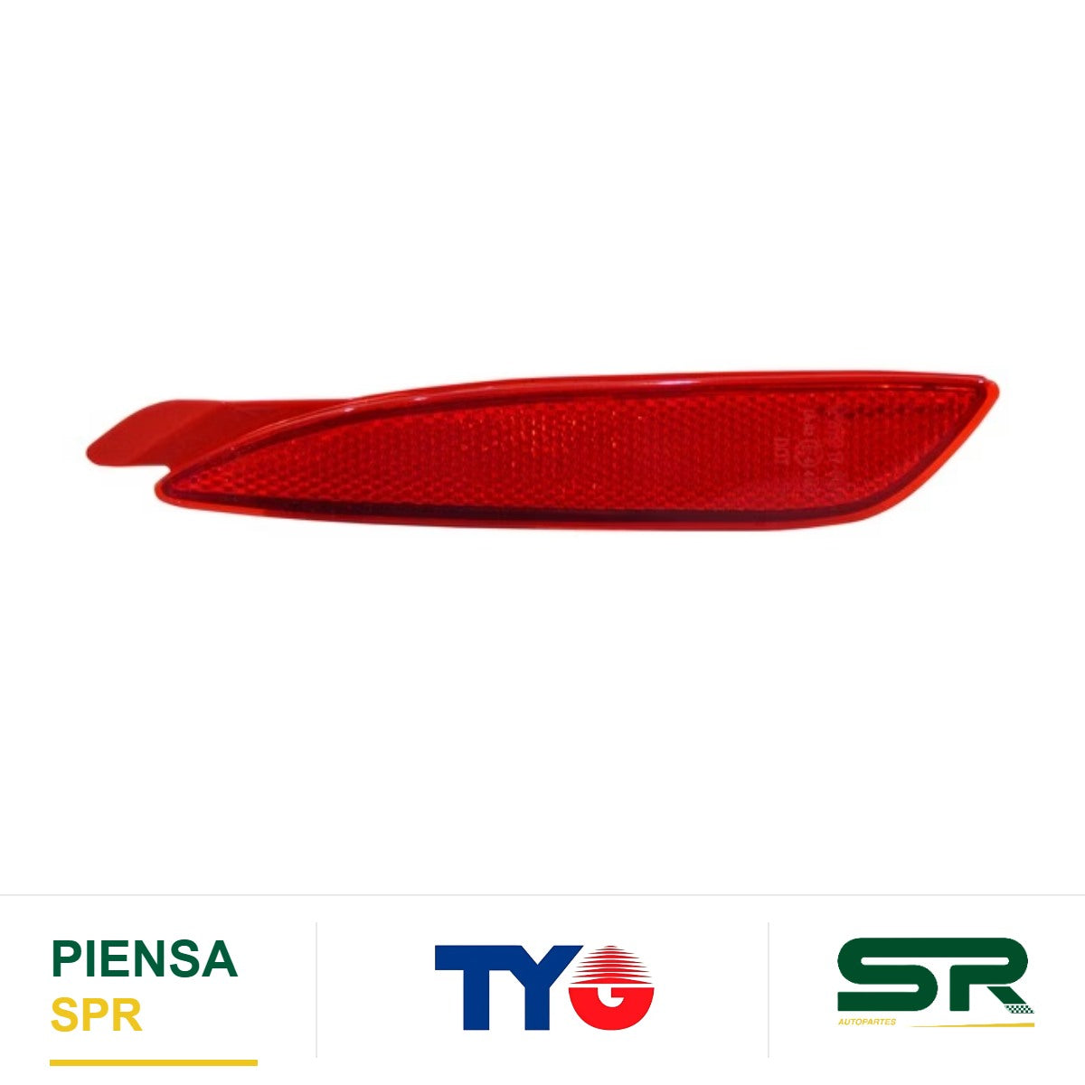 REFLEJANTE MAZDA TRASERO MAZDA 3 2019 2025 5P CX 5 2022 2025 MAZDA 6 2018 2021 IZQUIERDO TYG 17 6078 00 9B