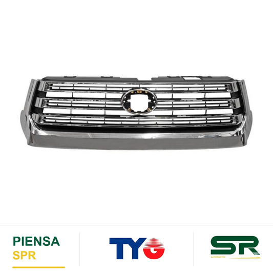 PARRILLA CROMADA TOYOTA TUNDRA 2018-2020 LINEAS TYG