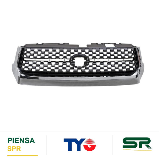 PARRILLA CROMADA GRIS TOYOTA TUNDRA 2018-2020 FILO CENT TYG