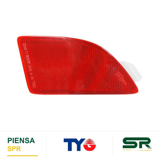 REFLEJANTE MAZDA TRASERO MAZDA 3 2014 2016 5P ROJO DERECHO TYG 17 5481 00 9N