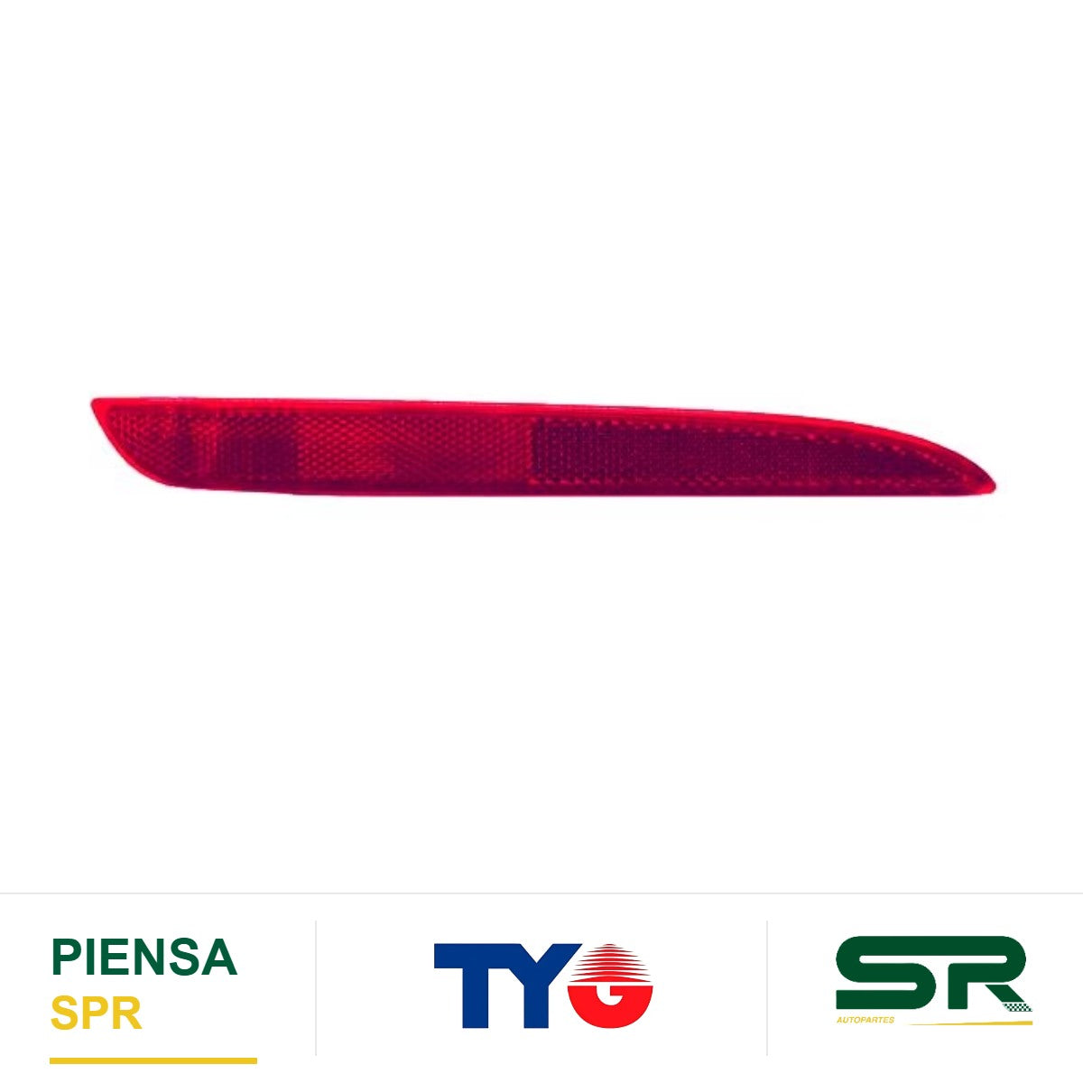 REFLEJANTE MAZDA TRASERO MAZDA 3 2010 2013 TRASERO ROJO 2 5L IZQUIERDO 2 0L DERECHO TYG 17 A271 00 9N