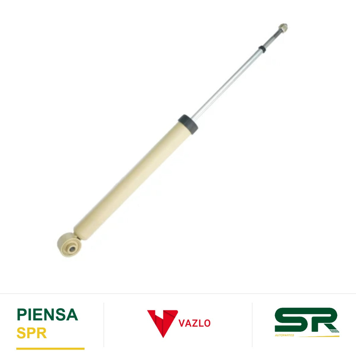 AMORTIGUADOR TRASERO AMBOS LADOS CON GAS NITRÓGENO DODGE ATTITUDE 2015-2023 MITSUBISHI MIRAGE 2015-2019 MITSUBISHI MIRAGE G4 2015-2019 VAZLO